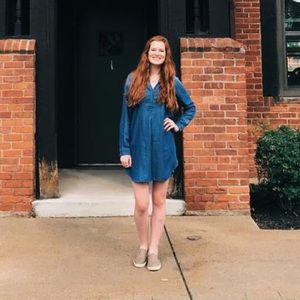 Jean Mini Dress from American Eagle